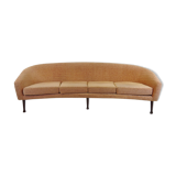 Vintage Frisco Bay Sofa Settee By George Fejer and Eric Pamphilon For Guy Rogers Ltd - Heals
