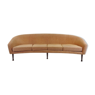Vintage Frisco Bay Sofa Settee By George Fejer and Eric Pamphilon For Guy Rogers Ltd - Heals