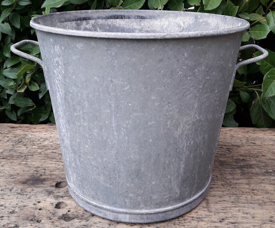 Washing machine h30cm in zinc garden