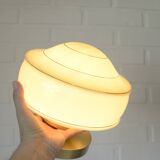 Semi flush mount Art Deco sconce 1940s antique lighting redesigned lamp