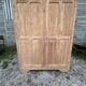 Parisian wardrobe / vintage wardrobe in raw wood