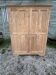 Parisian wardrobe / vintage wardrobe in raw wood