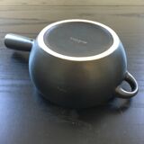 Black and Celadon Scandinavian Frying Pan