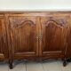 Louis XV Style Sideboard in Mahogany with Four Doors