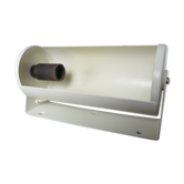 Wall lamp roll Ikea model V413 in white lacquered metal 1980