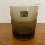 Série de 6 verres à whisky Luminarc verre moulé fumé vintage