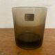 Set of 6 Luminarc vintage smoked molded whiskey glasses