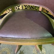 Fauteuil de bureau pivotant époque Art Déco
