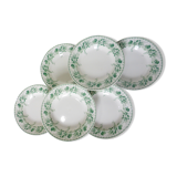 6 BFK Lucien model soup plates