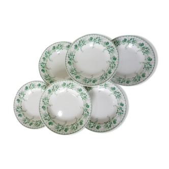 6 BFK Lucien model soup plates