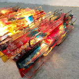 Set of 3 vintage wall lights 'Chartres' Willem Van Oyen Raak