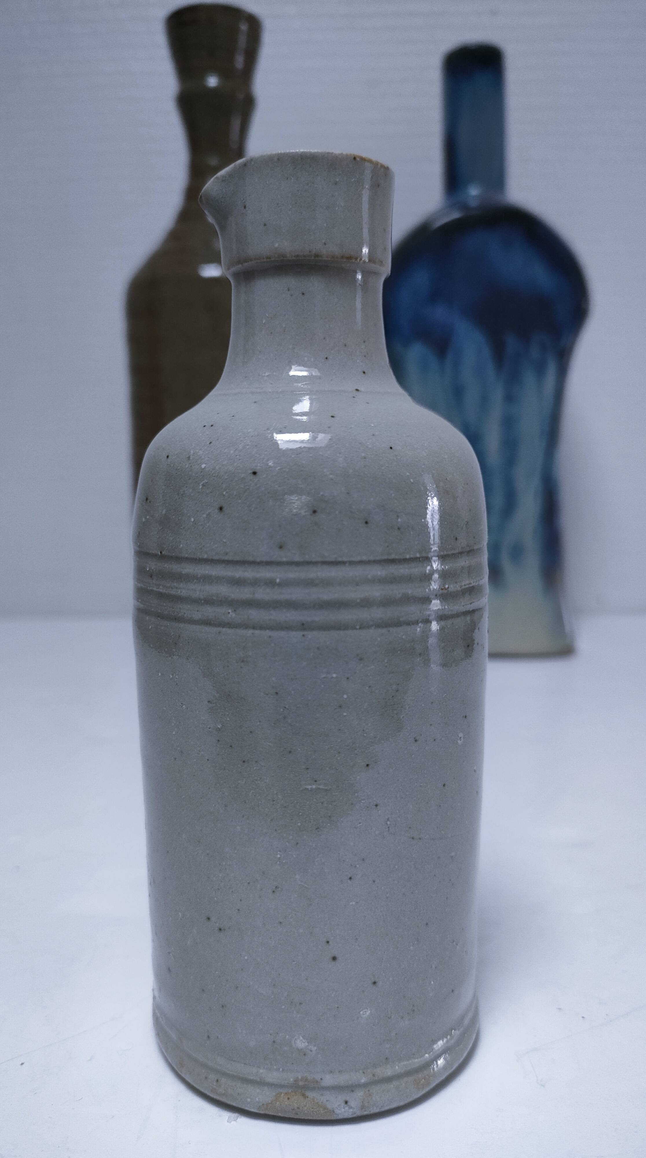 Three vintage soliflore ceramics