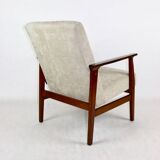 Vintage Beige Club Armchair, 1970s