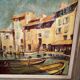 Mediterranean port landscape