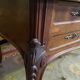 Louis XV walnut style flat desk