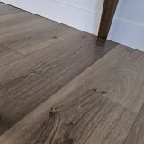 Solid wood farmhouse table