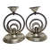Art Deco candleholder, Germany, 1970s, set of 2