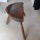 Tabouret tripode de vacher et ferme