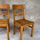 2 vintage bistro chairs