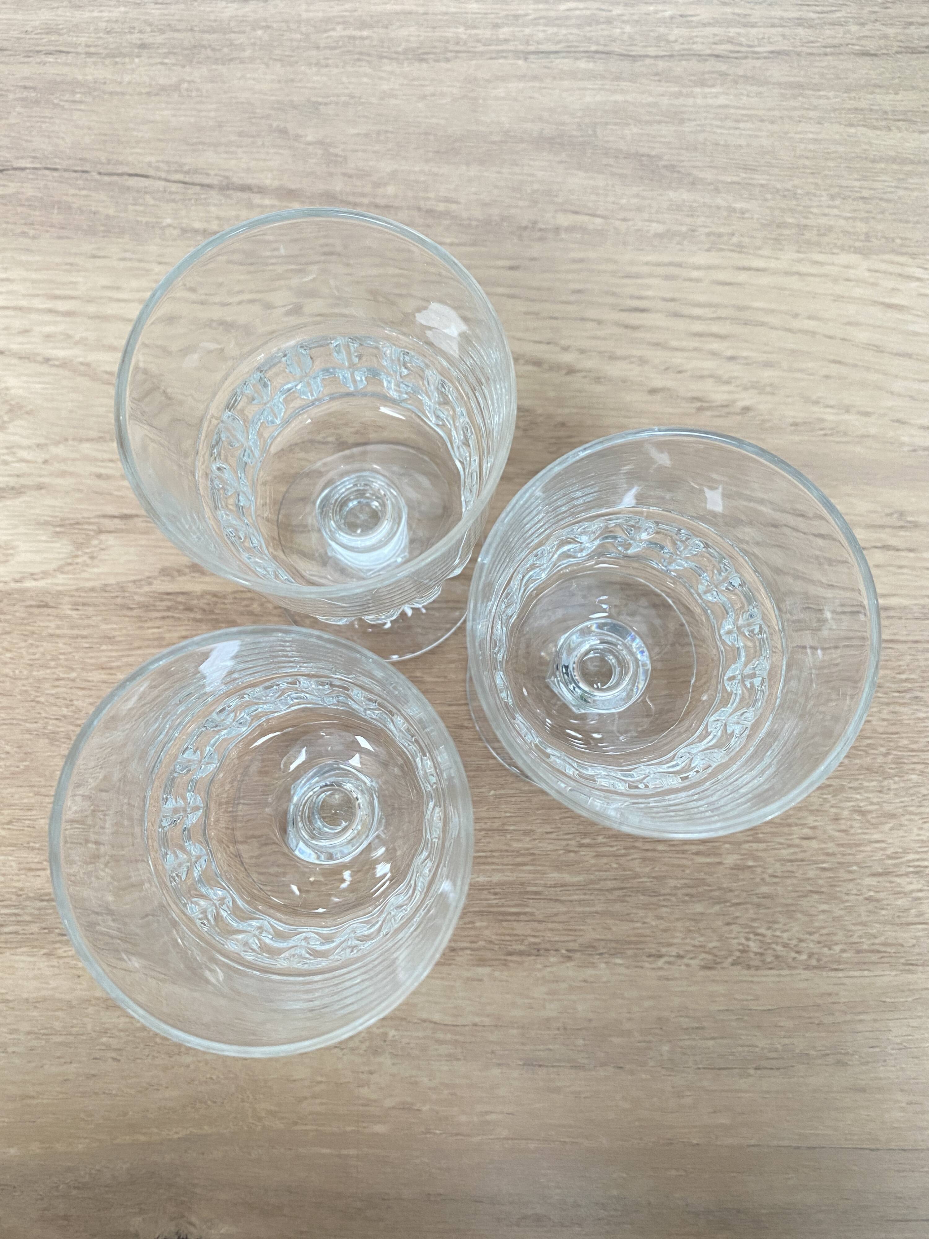 Set de 3 verres à vin rouge Luminarc Quadrille