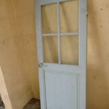 Old door blue patina