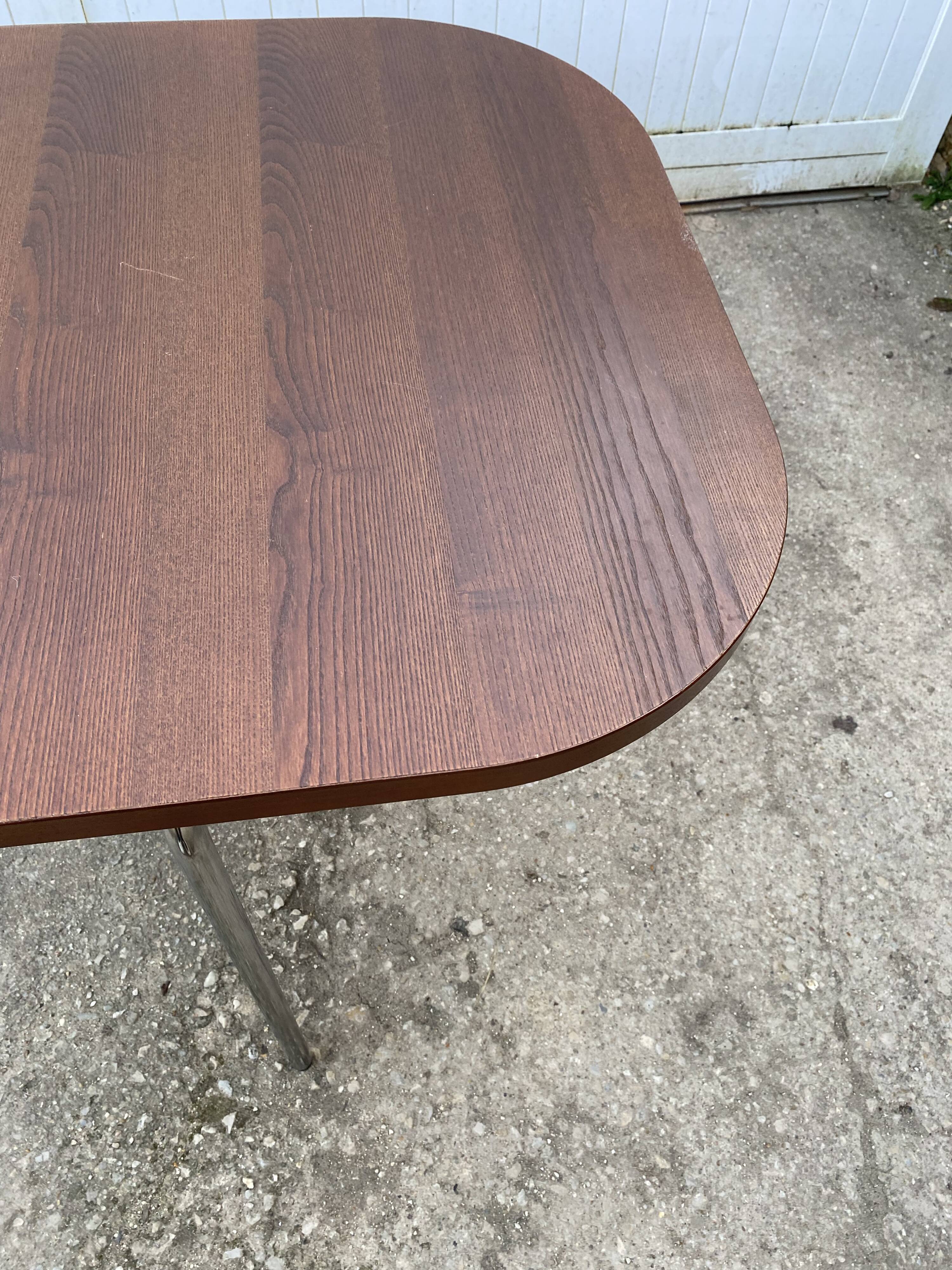 Fusion table and 4 teak chairs by Sandra Kragnert IKEA.