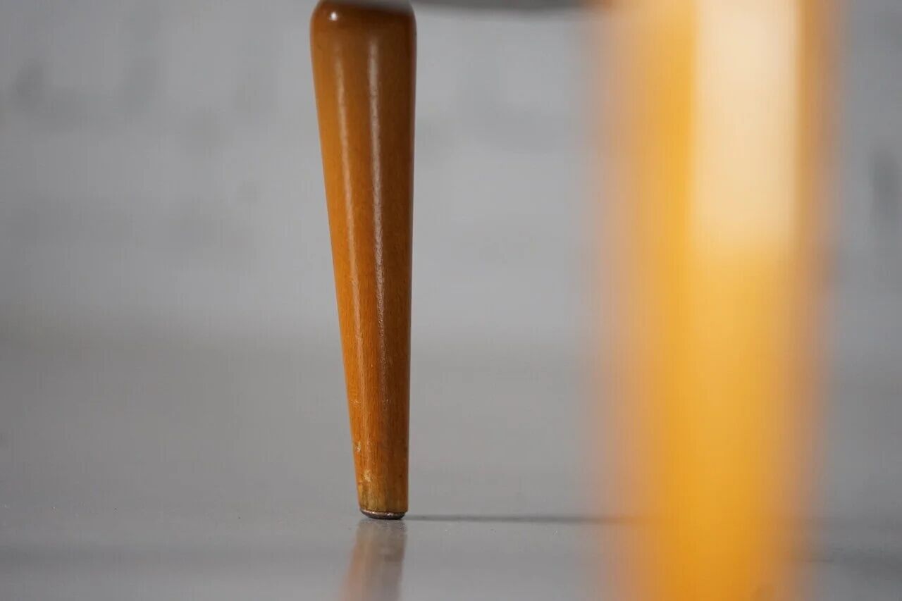 Lounge chair in boucle by Fritz Neth for Correcta