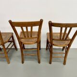 Set of 5 bistro chairs