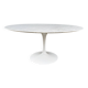 Original round dining table Knoll Tulip (152cm) Carrara