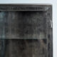 Polished iron medicine cabinet, 1920s