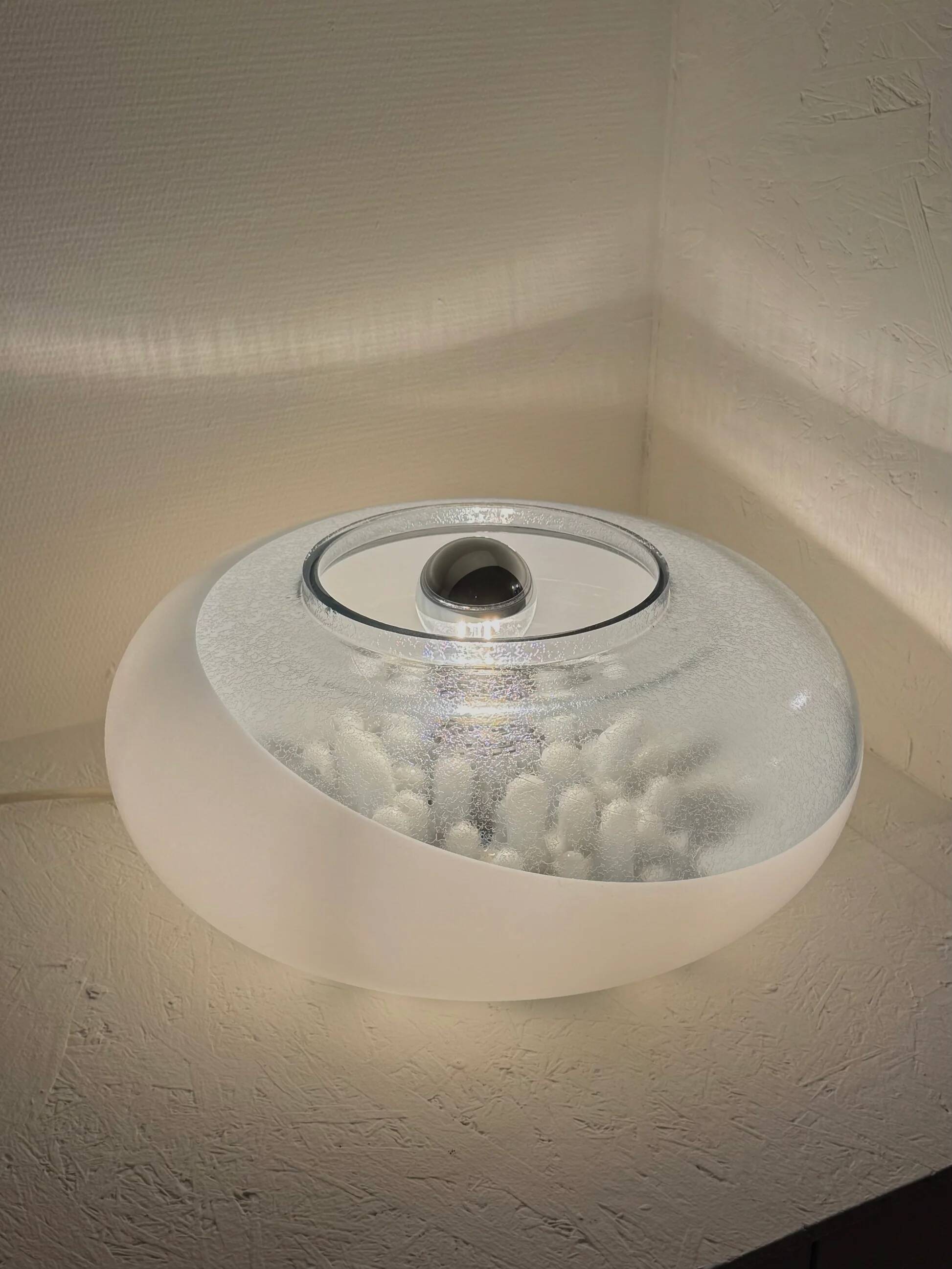 Stalagmiti table lamp by Carlo Nason for Leucos