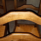 Chairs with straw seat