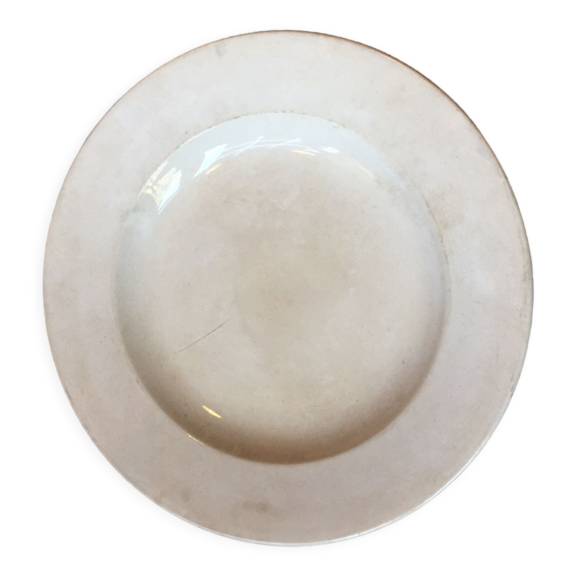 Large dish Digoin Sarreguemines