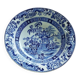 Blue Chinese Plate Creil & Montereau LM & Cie – Opaque Porcelain | Model R