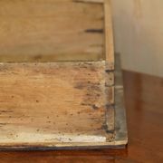 17th Century Antique Oak Commode with Two Rows of Drawers
