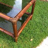Rattan coffee table