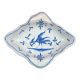 Faience of Moustiers - Vide Poche signed Matet A vintage blue bird decoration fly