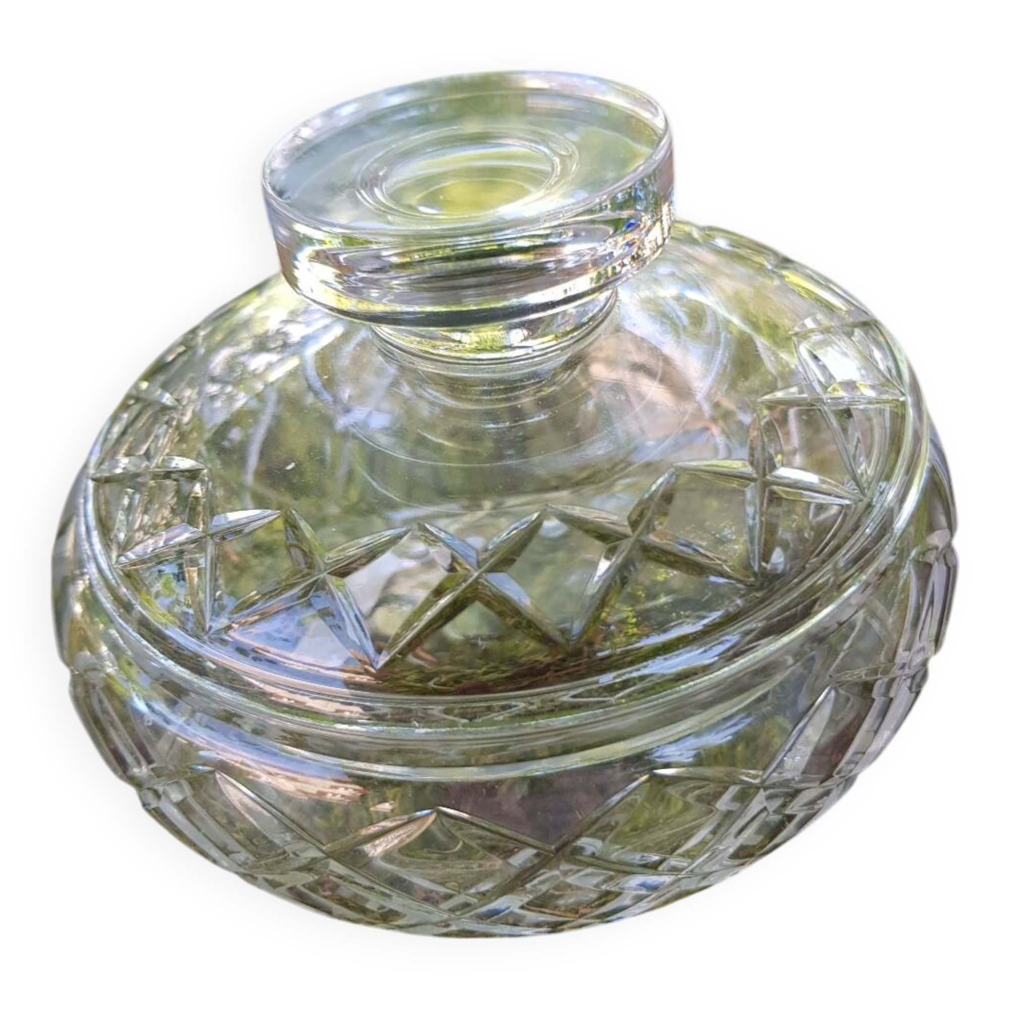 St Louis crystal candy box