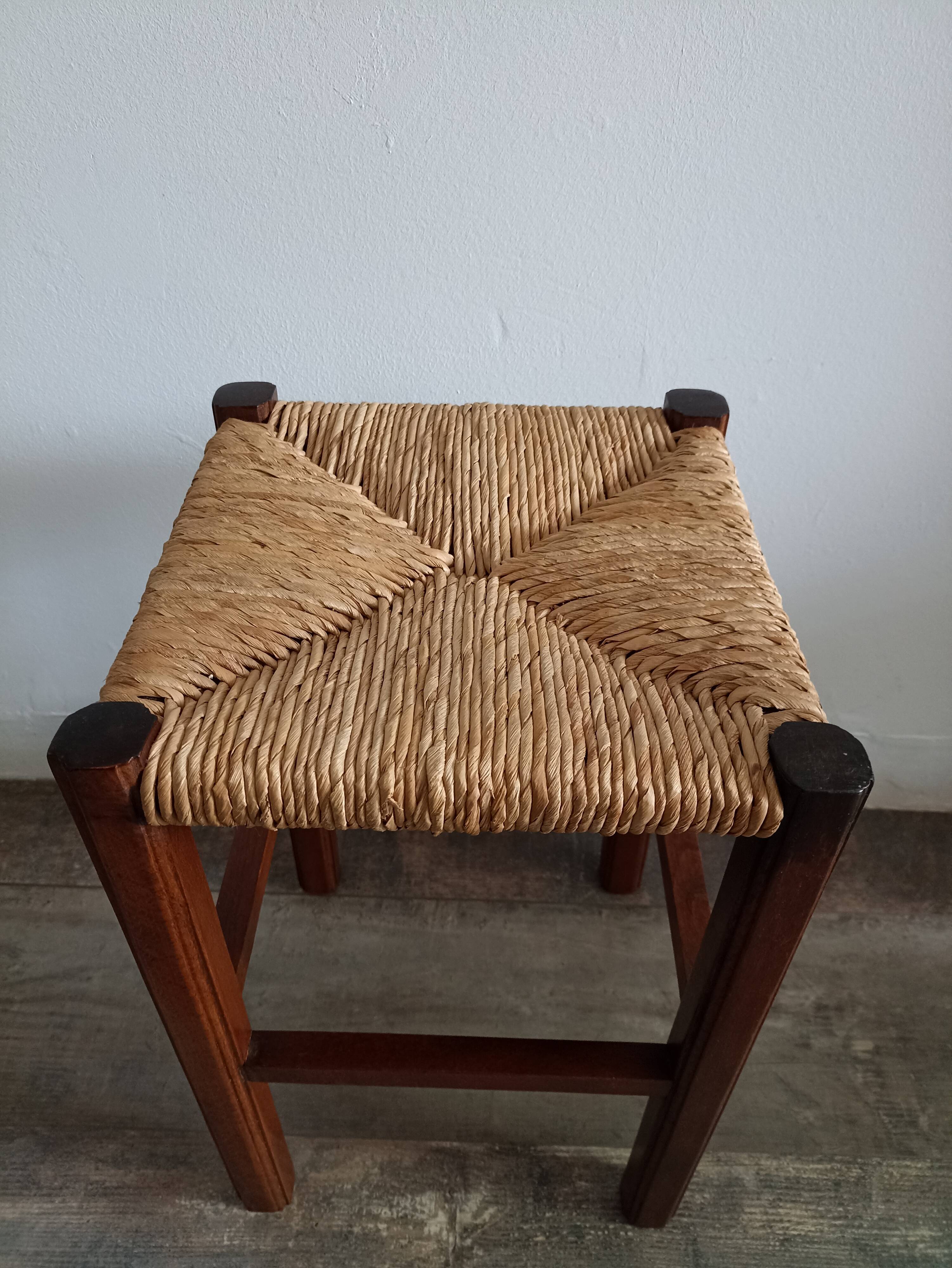 Straw stool