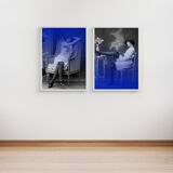 Vintage photography woman cabaret 1900 - 70 x 100 cm