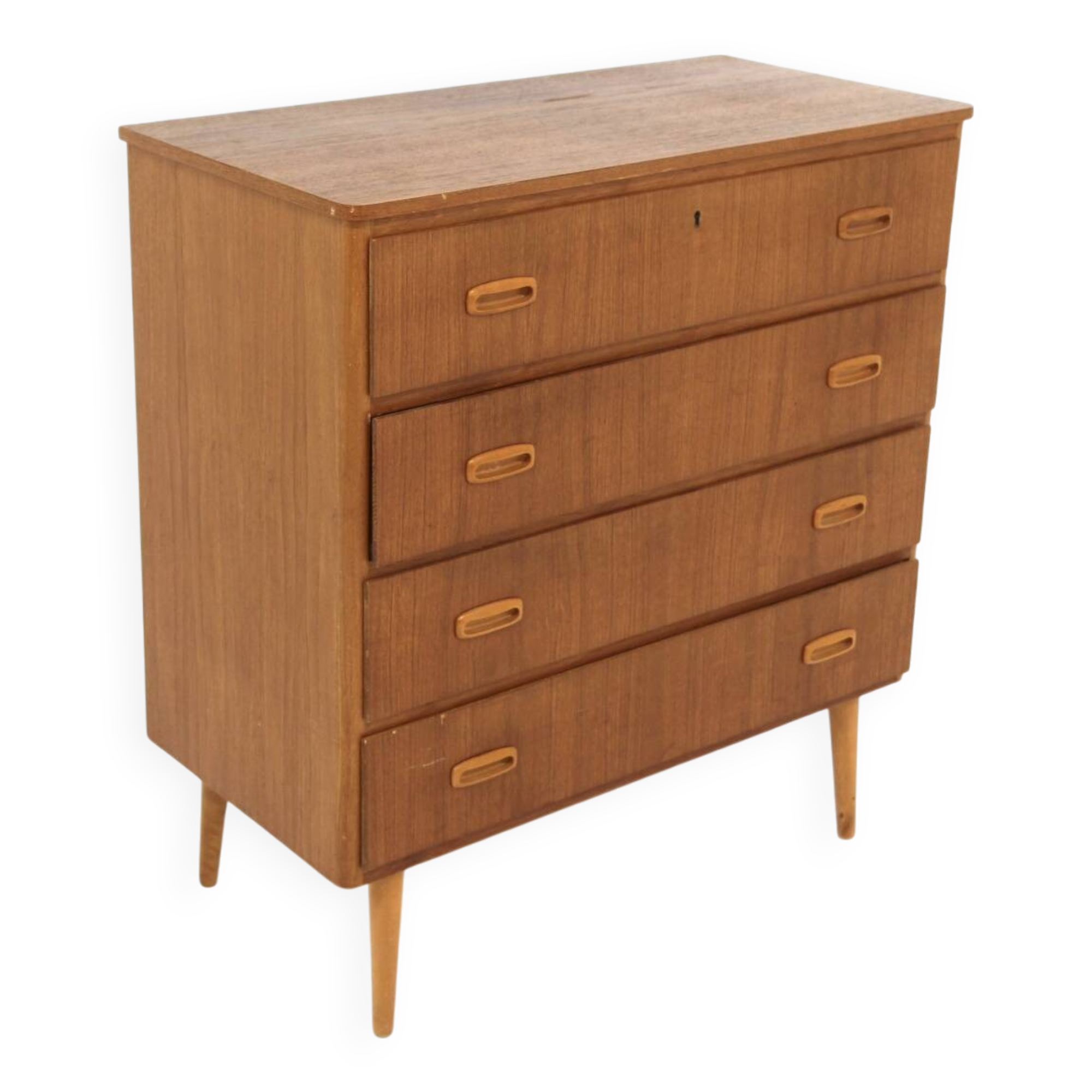 Scandinavian teak chest of drawers, Sweden, 1960