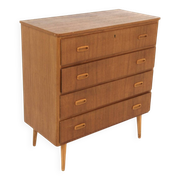 Scandinavian teak chest of drawers, Sweden, 1960