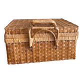 Valise en osier