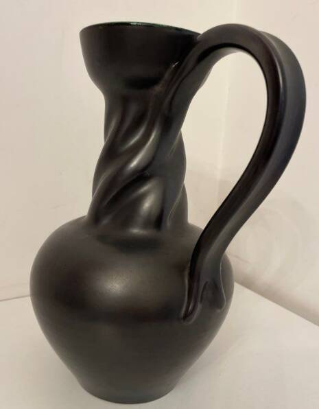 Vintage Elchinger ceramic pitcher signed