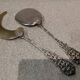 Silver ice cream serving set 800 boar renaissance griffin