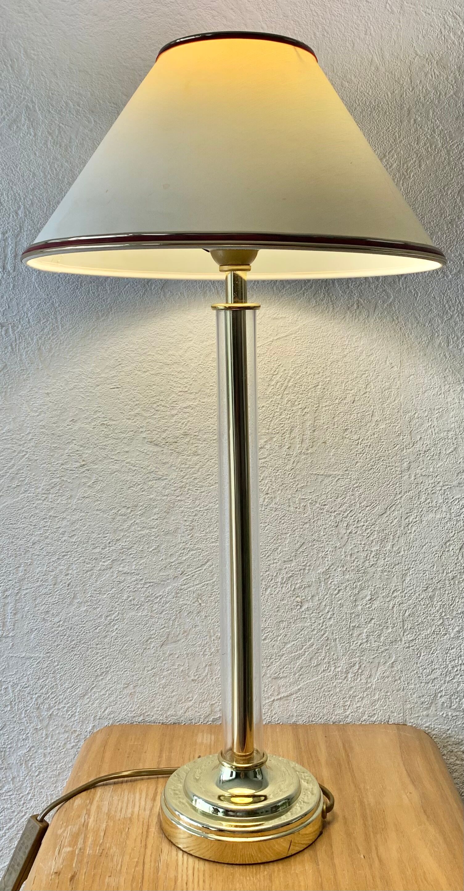 Vintage golden lamp