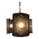 Murano glass pendant chandelier zuccheri mazzega ceiling light wine light fixture