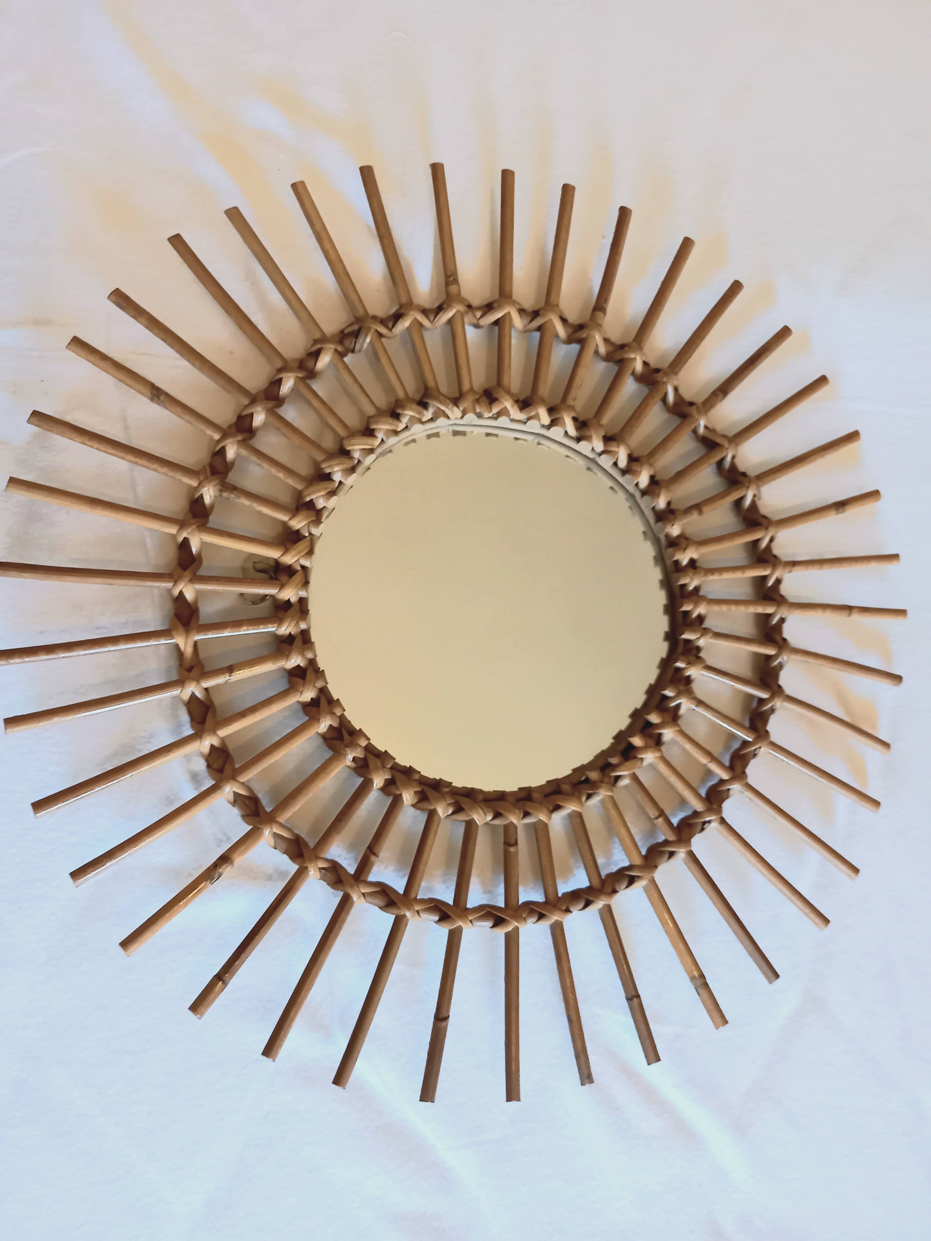 Vintage sun mirror
