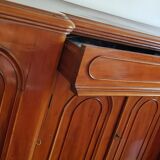Victorian mahogany enfilade