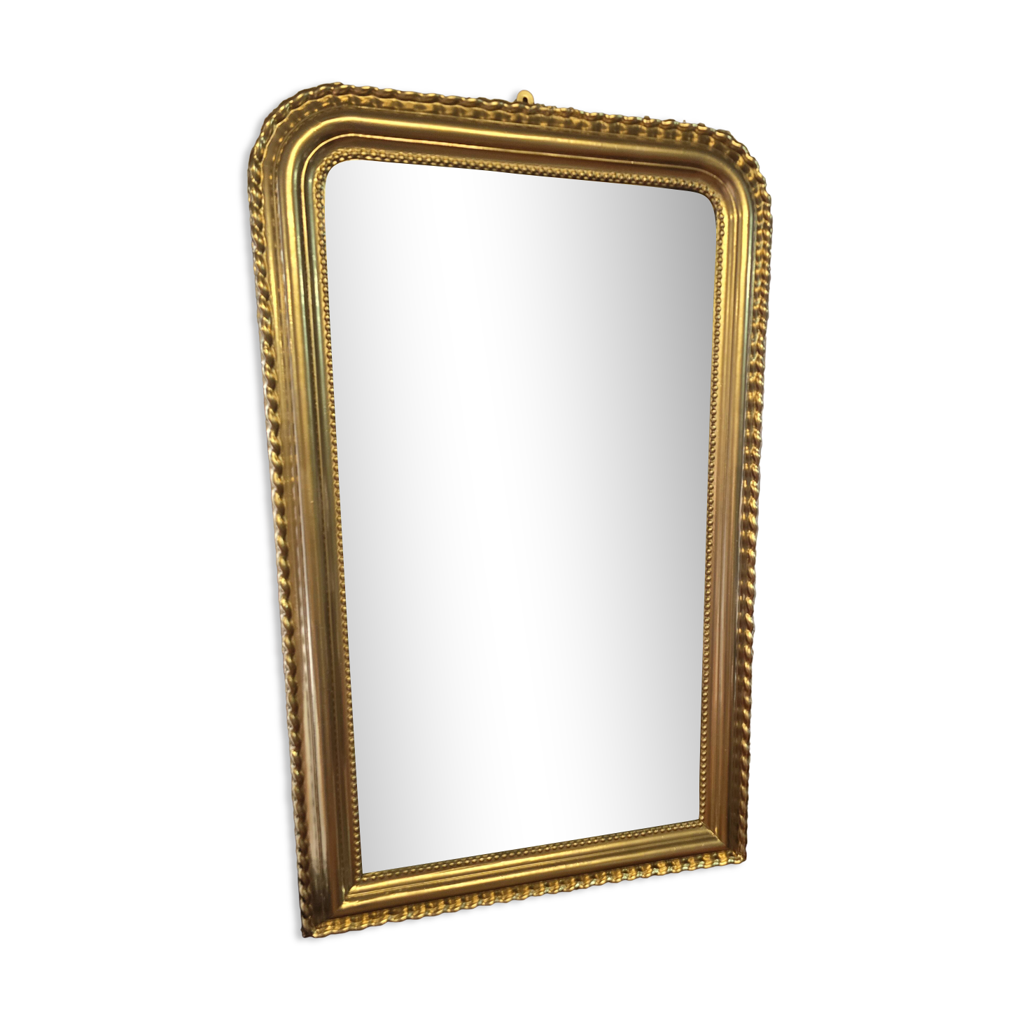 Antique Louis Philippe style gilded mirror